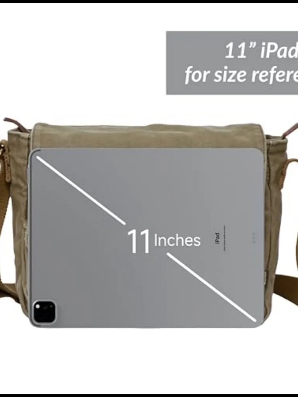 Canvas Messenger Bag Crossbody Shoulder Satchel Vintage Style